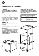 Предварительный просмотр 22 страницы Vestfrost WFG 24 Instructions For Use Manual