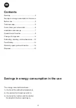 Preview for 4 page of Vestfrost WFG46 Instructions For Use Manual