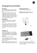 Preview for 49 page of Vestfrost WFG46 Instructions For Use Manual