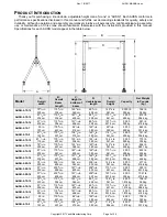 Предварительный просмотр 2 страницы Vestil AHSN Series Instruction Manual