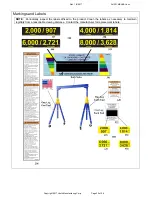 Предварительный просмотр 25 страницы Vestil AHSN Series Instruction Manual