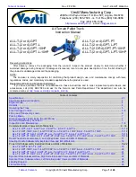 Vestil ALL-T-2-GPT Instruction Manual preview