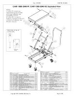 Preview for 7 page of Vestil CART-1000-2040-DC Operation And Maintenance Manual