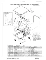 Preview for 10 page of Vestil CART-1000-2040-DC Operation And Maintenance Manual