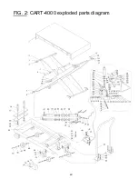 Предварительный просмотр 6 страницы Vestil CART-2000 Operating Instructions & Parts Manual