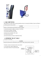 Preview for 7 page of Vestil CART-550-AS Instruction Manual