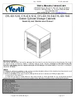 Предварительный просмотр 1 страницы Vestil CYL-EX-12-S Series Assembly And Maintenance Manual