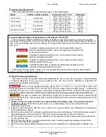 Preview for 2 page of Vestil CYL-H-16-KD Assembly And Maintenance Manual