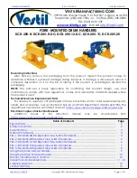 Vestil DCR-205-12-DC Manual предпросмотр