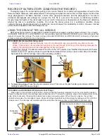 Предварительный просмотр 16 страницы Vestil DCR-880-H Manual