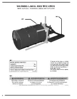 Preview for 4 page of Vestil DRUM-P Series Owner'S Manual