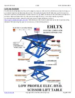 Preview for 31 page of Vestil EHLTX-3653-1-39 Instruction Manual