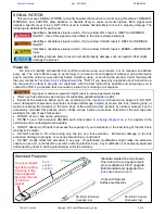 Preview for 2 page of Vestil FE Series Instruction Manual