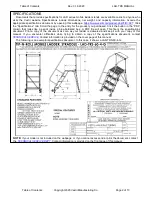 Preview for 2 page of Vestil LAD-TRS Series Instruction Manual