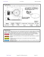 Предварительный просмотр 2 страницы Vestil P0W-CAR-AR5 Instruction Manual