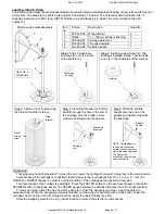 Предварительный просмотр 8 страницы Vestil PEL-100-A-SWA Use And Maintenance Manual