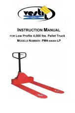 Vestil PM4-LP Series Instruction Manual preview