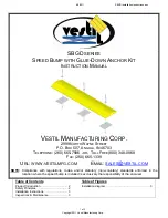 Vestil SBGD Series Instruction Manual preview
