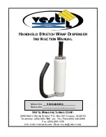 Vestil SW-HAND-BG Instruction Manual preview