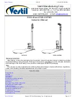 Vestil SWA-48 Instruction Manual preview