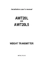 Vetek AWT20L Installation And User Manual preview