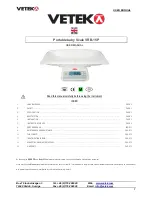 Preview for 1 page of Vetek BABY 630 User Manual