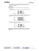 Preview for 8 page of Vetek BABY 630 User Manual