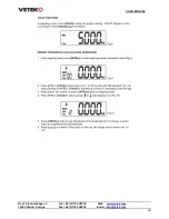 Preview for 10 page of Vetek BABY 630 User Manual