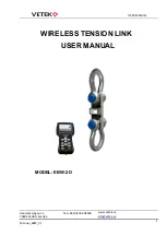 Vetek EBW-2D User Manual preview