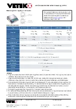 Vetek LPWN-1530 Manual preview