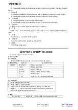 Preview for 7 page of Vetek OCS-SL Series User Manual