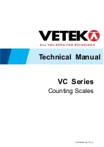 Vetek V-300 Technical Manual preview