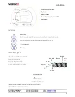 Preview for 4 page of Vetek VBR-300 User Manual