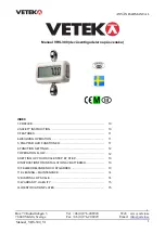 Preview for 1 page of Vetek VRS-300 Manual