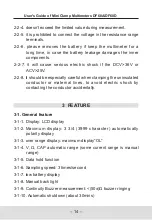 Preview for 5 page of Veto DF68D User Manual