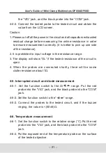 Preview for 12 page of Veto DF68D User Manual