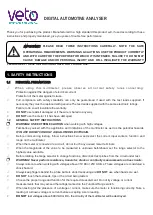 Veto VS-228 Manual предпросмотр