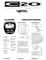 Vetta C-20 Installation And Operation Manual preview