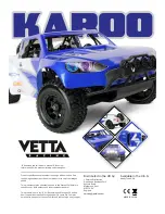 Vetta Karoo Owner'S Manual preview