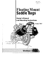 Vetter 10 006 0123 Owner'S Manual And Mounting Instructions preview