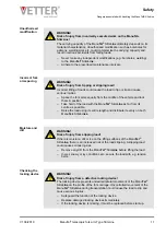 Preview for 11 page of Vetter ManuTel SlimLine Operating Instructions Manual