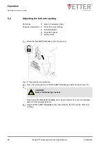 Предварительный просмотр 28 страницы Vetter ManuTel SlimLine Operating Instructions Manual