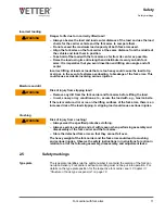 Preview for 11 page of Vetter ManuTel Operation Manual