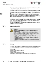 Preview for 24 page of Vetter SmartFork FrontCam ATEX Operating Instructions Manual