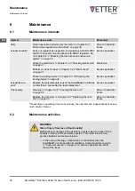 Preview for 38 page of Vetter SmartFork FrontCam ATEX Operating Instructions Manual