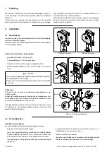 Предварительный просмотр 2 страницы Vetus AFSTTOP Installation Instructions And Operation Manual