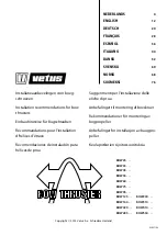 Preview for 1 page of Vetus BOW125 Series Installation Recommendations