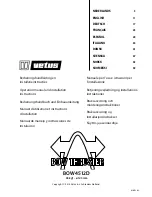 Preview for 1 page of Vetus BOW4512D Operation Manual And Installation Instructions