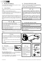 Предварительный просмотр 22 страницы Vetus BOW6012D Operation Manual And Installation Instructions