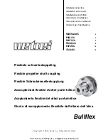 Vetus Bullflex Installation Instructions Manual предпросмотр